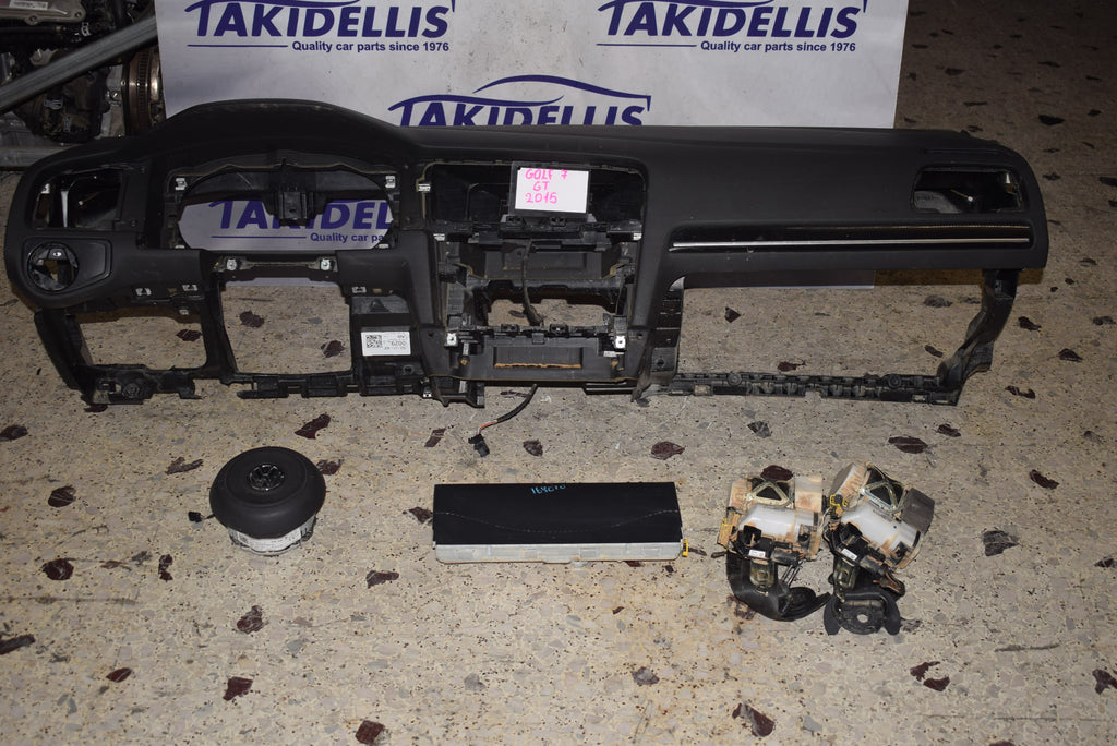 Αερόσακοι Σετ Volkswagen Golf 7 Gt 2015