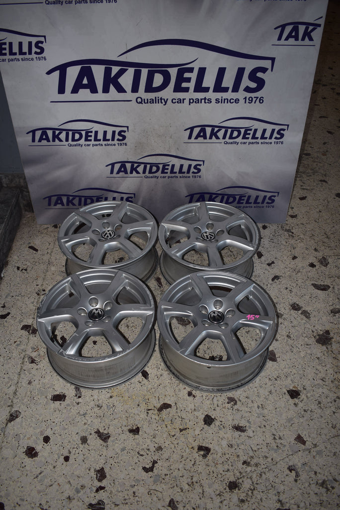Ζάντες Αλουμινίου Σετ Volkswagen Polo 6R 15" 2010-2015