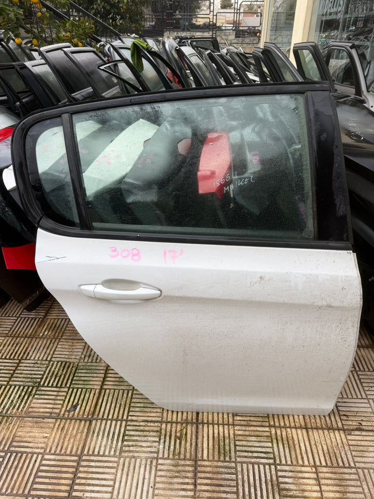 Door Rear Right Peugeot 308 2017