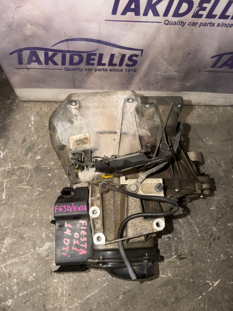 Gearbox Ford Fiesta 1.4 DTI F6JD - KVJA 2011