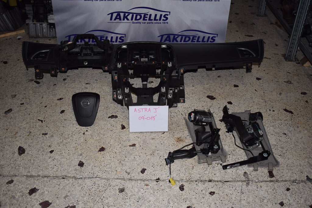 Αερόσακοι Σετ Opel Astra J 2009-2015