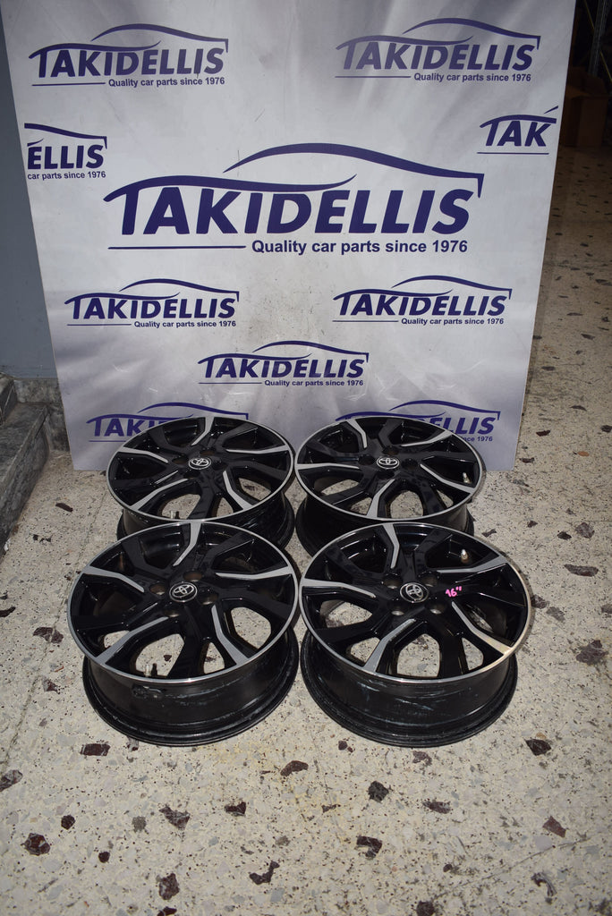 Ζάντες Αλουμινίου Σετ Toyota Aygo 16" 2018-2021