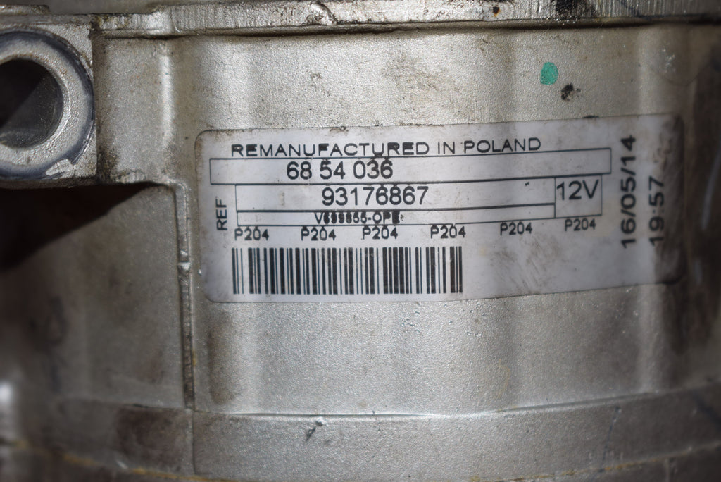 Συμπιεστής Κομπρεσέρ Opel Y20DTH