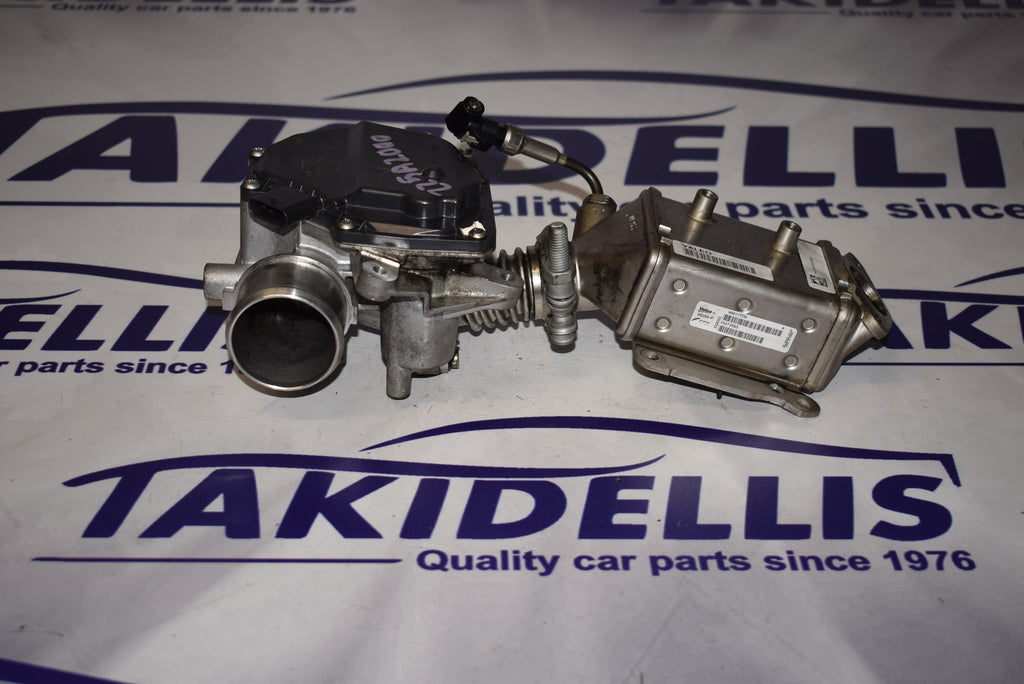 Ψυγείο Καυσαερίων Με Βαλβίδα Ανακύκλωσης Καυσαερίων - EGR Fiat 225A2000