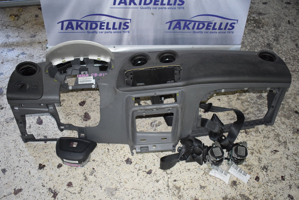 Αερόσακοι Σετ Seat Ibiza 2008-2012