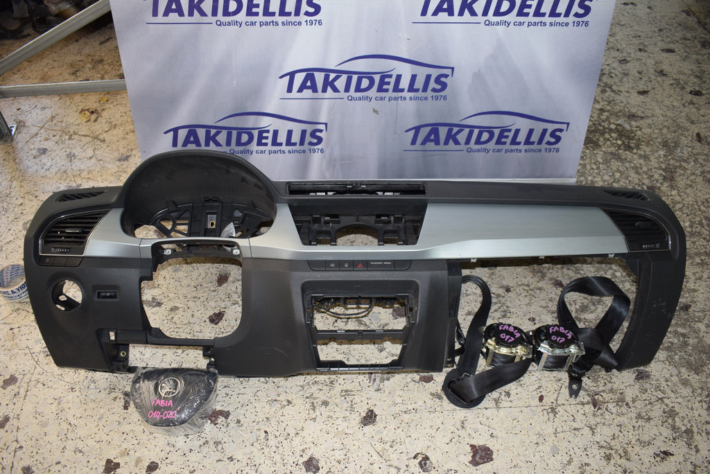 Αερόσακοι Σετ Skoda Fabia 2014-2020