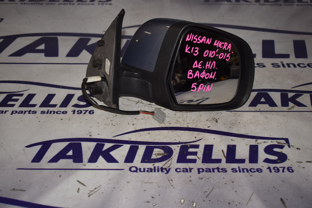 Right Mirror Nissan Micra K13 2010-2015