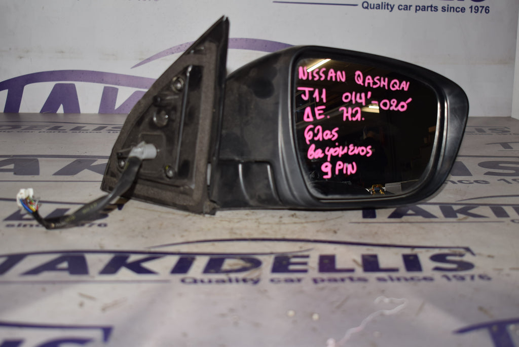 Mirror with Indicator Right Nissan Qashqai J11 2014-2020