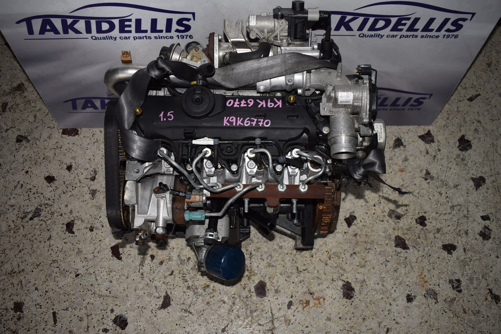 Κινητήρας Renault K9K6770 1.5