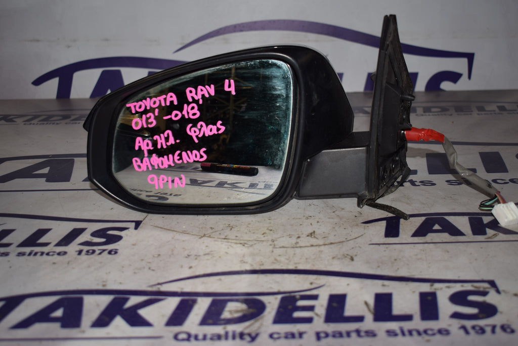 Mirror With Indicator Left Toyota Rav 4 2013-2018
