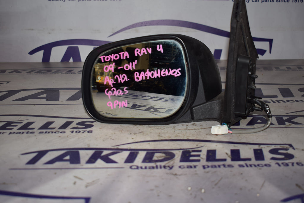Mirror With Indicator Left Toyota Rav 4 2009-2011
