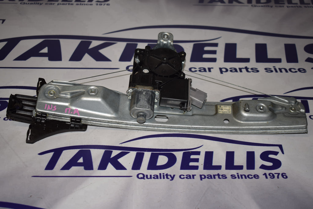 Γρύλος Με Μοτέρ Παραθύρου Πίσω Αριστερός Opel Insignia A