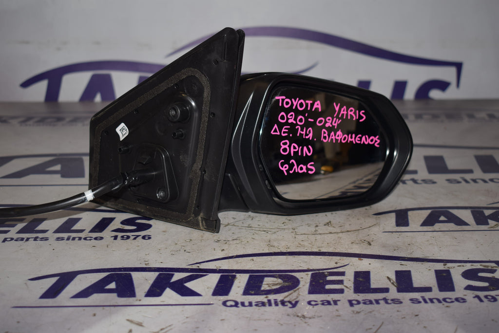 Mirror With Indicator Right Toyota Yaris 2020-2024
