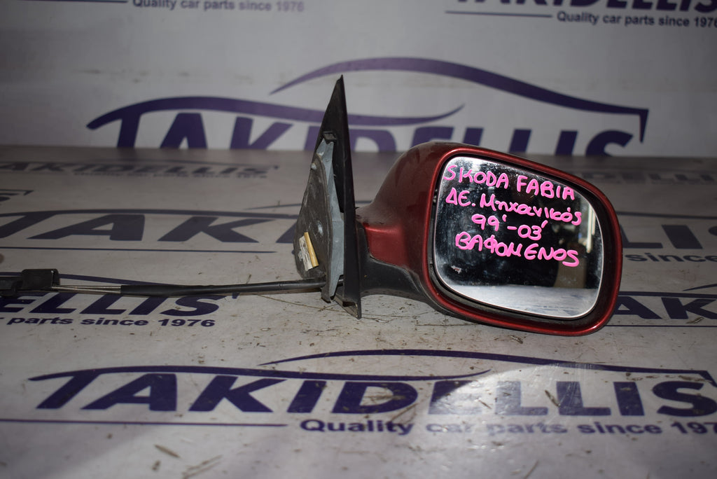 Right Mirror Skoda Fabia 1999-2003