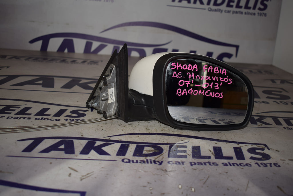 Right Mirror Skoda Fabia 2007-2013
