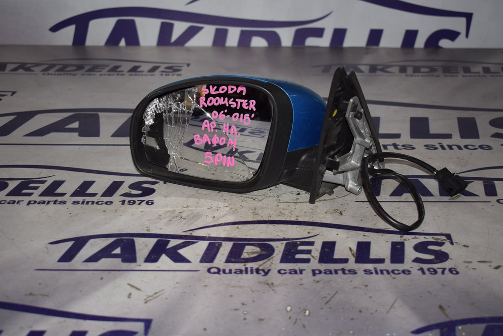 Left Mirror Skoda Roomster 2006-2015