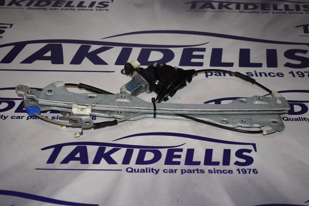 Γρύλος Με Μοτέρ Παραθύρου Εμπρός Δεξιός Nissan X-Trail 2008