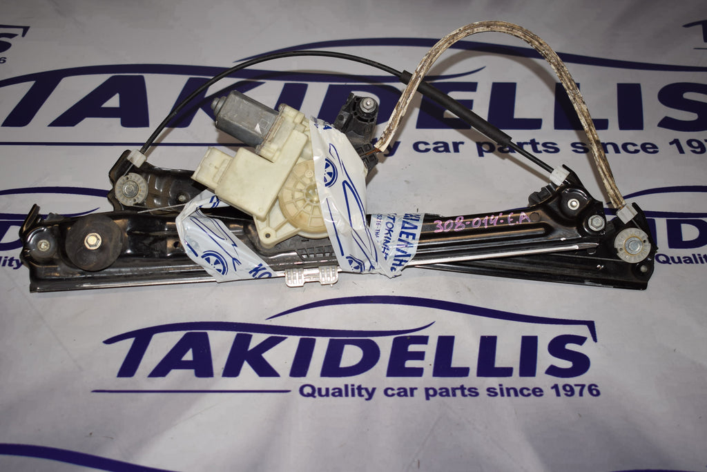 Γρύλος Με Μοτέρ Παραθύρου Εμπρός Αριστερός Peugeot 308 2007-2015