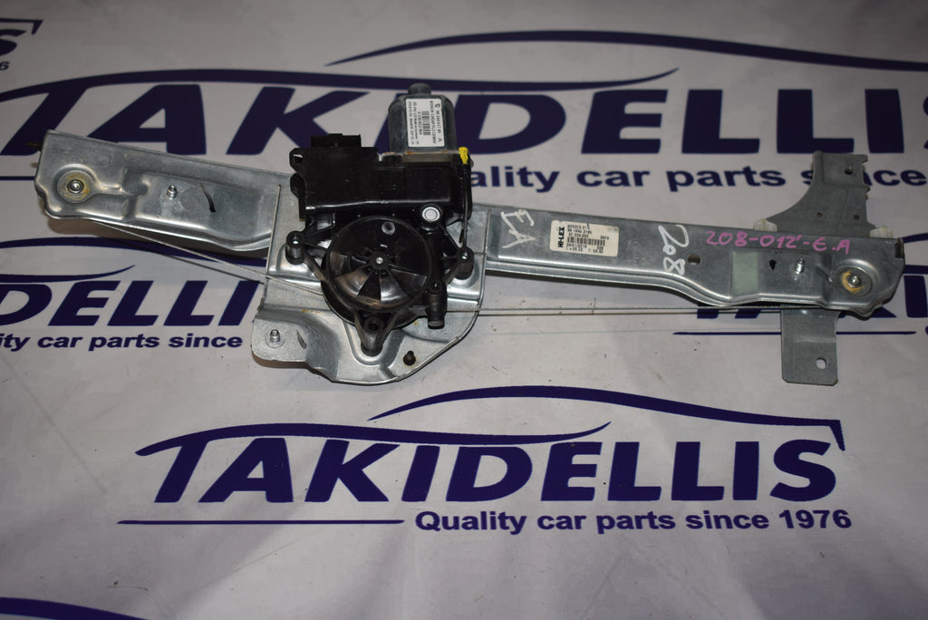 Γρύλος Με Μοτέρ Παραθύρου Εμπρός Αριστερός Peugeot 208 2012-2016