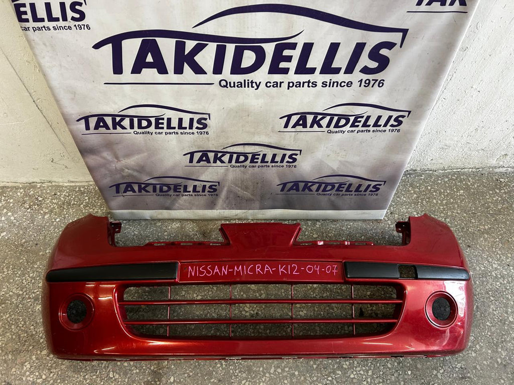 Προφυλακτήρας Εμπρός Nissan Micra K12 2004-2007