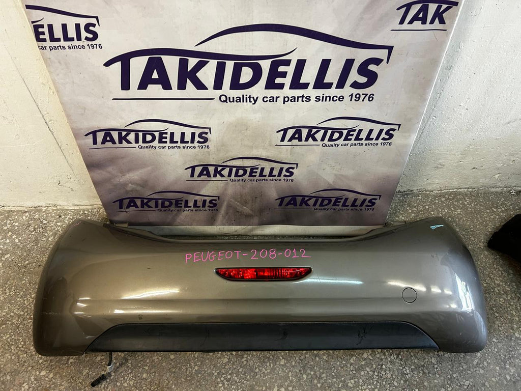 Προφυλακτήρας Πίσω Peugeot 208 2012