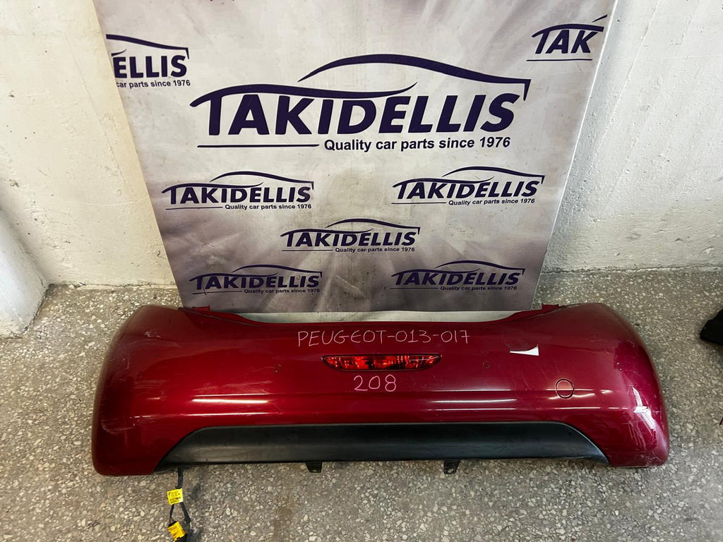 Προφυλακτήρας Πίσω Peugeot 208 2013-2017