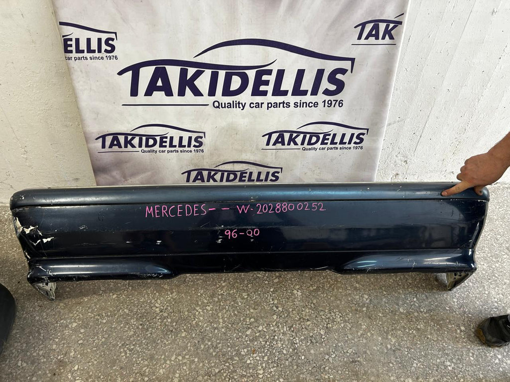 Προφυλακτήρας Πίσω Mercedes-Benz C-Class W202 1996-2000