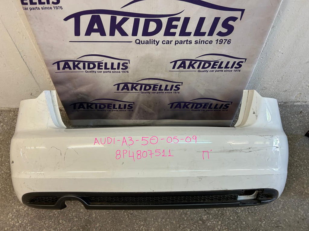 Προφυλακτήρας Πίσω Audi A3 2005-2009