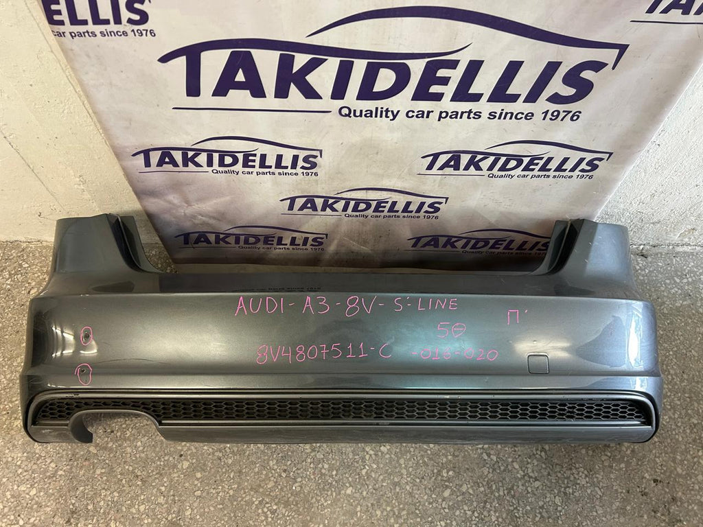 Προφυλακτήρας Πίσω Audi A3 8V S LINE 2016-2020