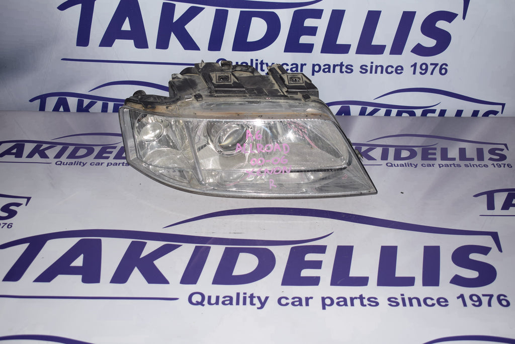 Headlight Right Audi A6 Allroad 2000-2006 Xenon