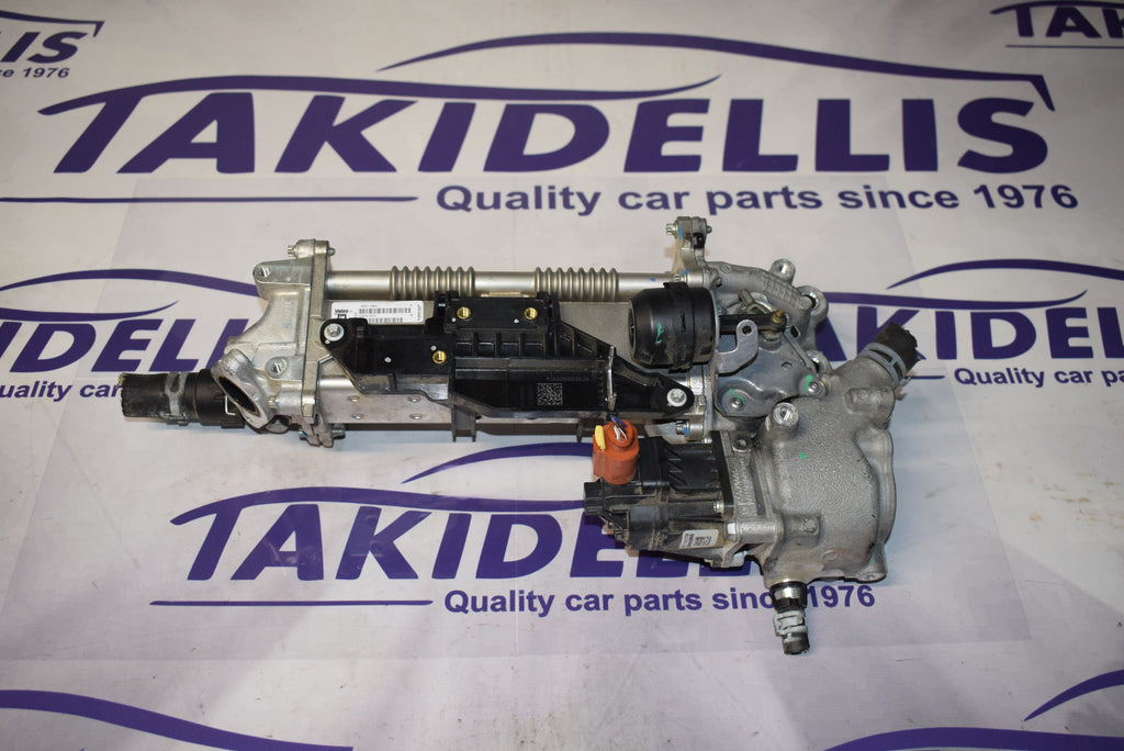 Exhaust Gas Cooler With Exhaust Gas Recirculation Valve - EGR Opel B16DTL - B16DTE