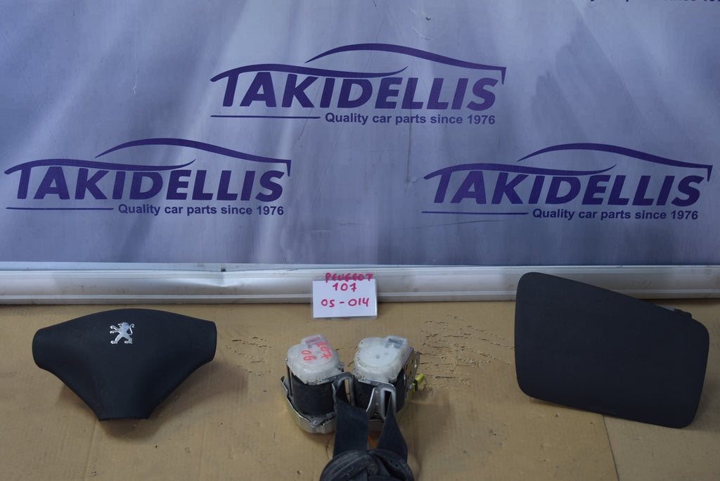Airbags Set Peugeot 107 2005-2014
