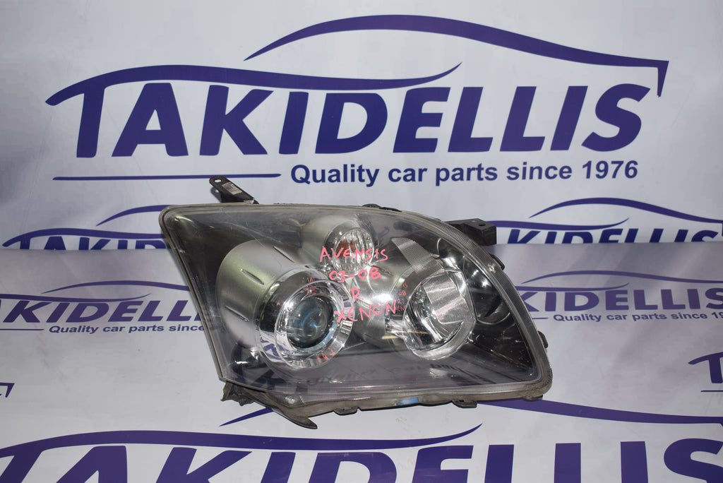 Headlight Right Toyota Avensis 2003-2008 Xenon