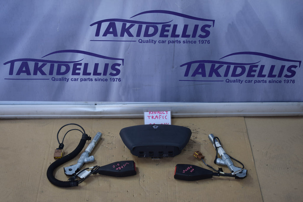 Αερόσακοι Σετ Renault Trafic 2007-2014