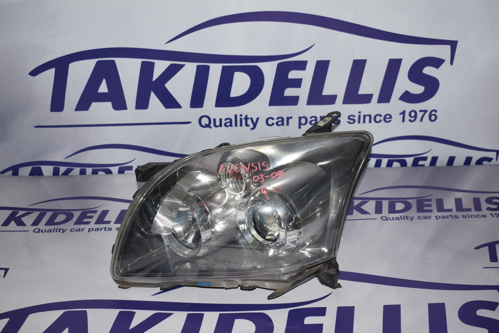 Headlight Left Toyota Avensis 2003-2008