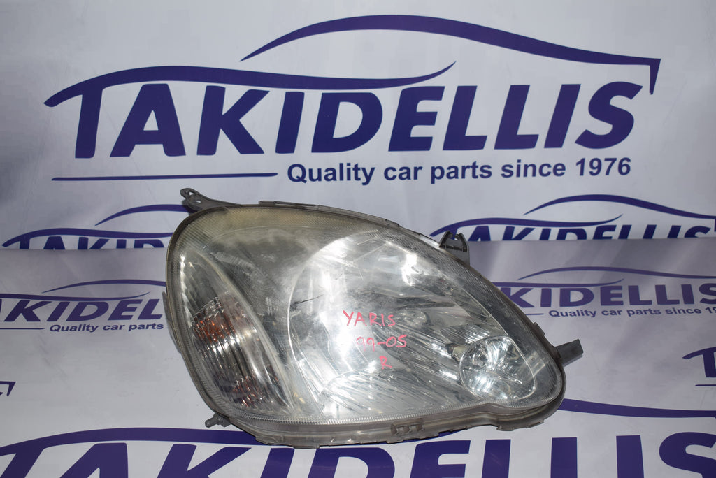 Right Front Headlight Toyota Yaris 1999-2005