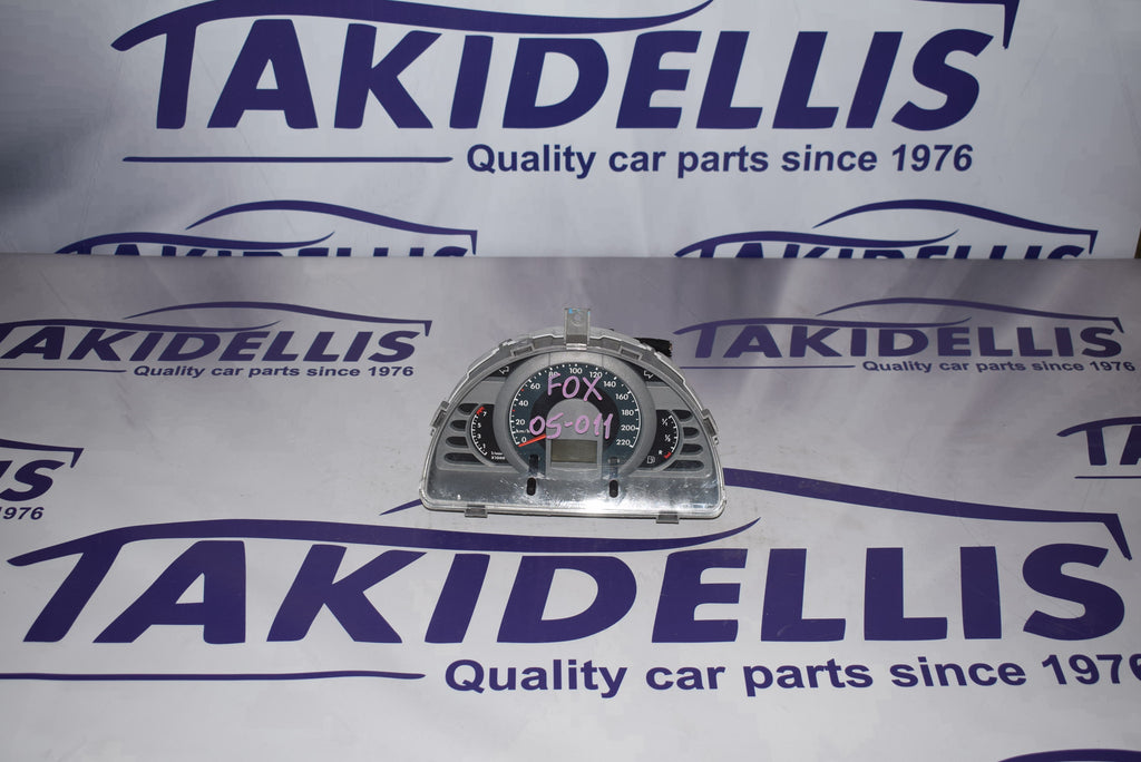 Πίνακας Οργάνων Volkswagen Fox 2005-2011 Βενζίνη