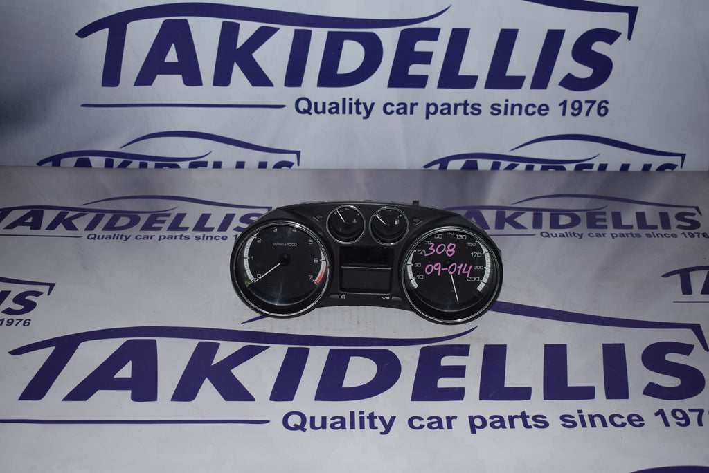 Πίνακας Οργάνων Peugeot 308 2009-2014 Βενζίνη