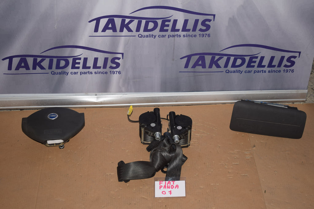 Αερόσακοι Σετ Fiat Panda 2004-2007