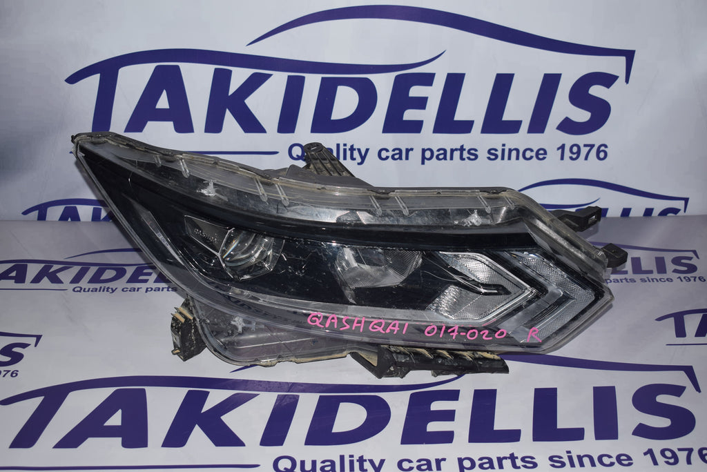 Headlight Right Nissan Qashqai 2017-2021