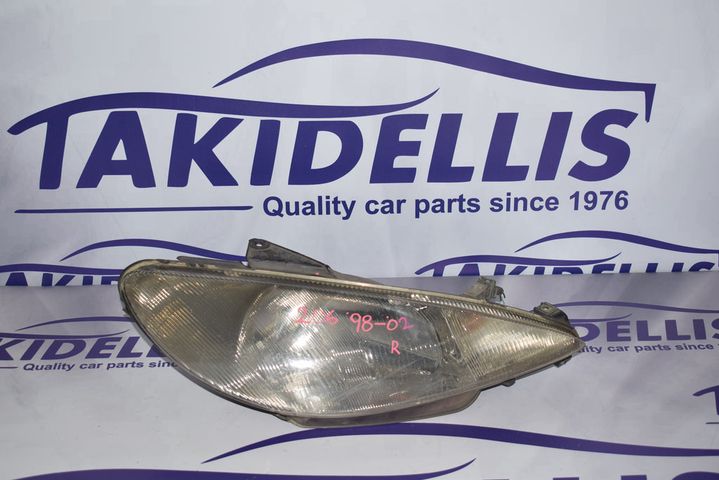 Φανάρι Εμπρός Δεξί Peugeot 206 1998-2002