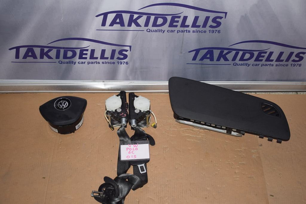 Αερόσακοι Σετ Volkswagen Polo 6C 2009-2017