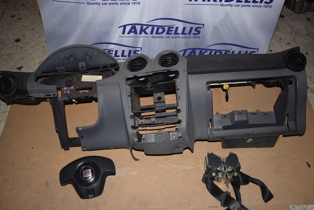 Αερόσακοι Σετ Seat Ibiza 2002-2006