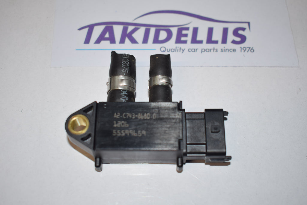 Exhaust Pressure Sensor Opel