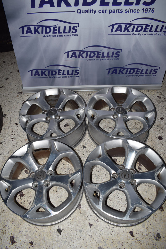 Ζάντες Αλουμινίου Σετ Opel Corsa D Opc 17" 2006-2014