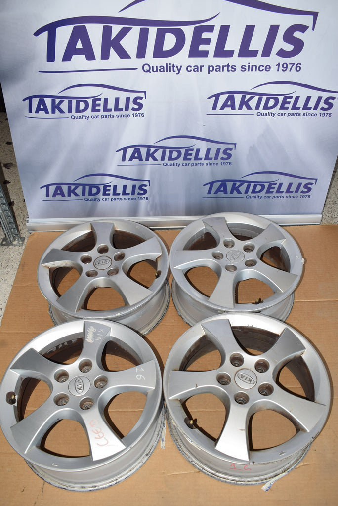 Ζάντες Αλουμινίου Σετ Kia Ceed 16" 2006-2010