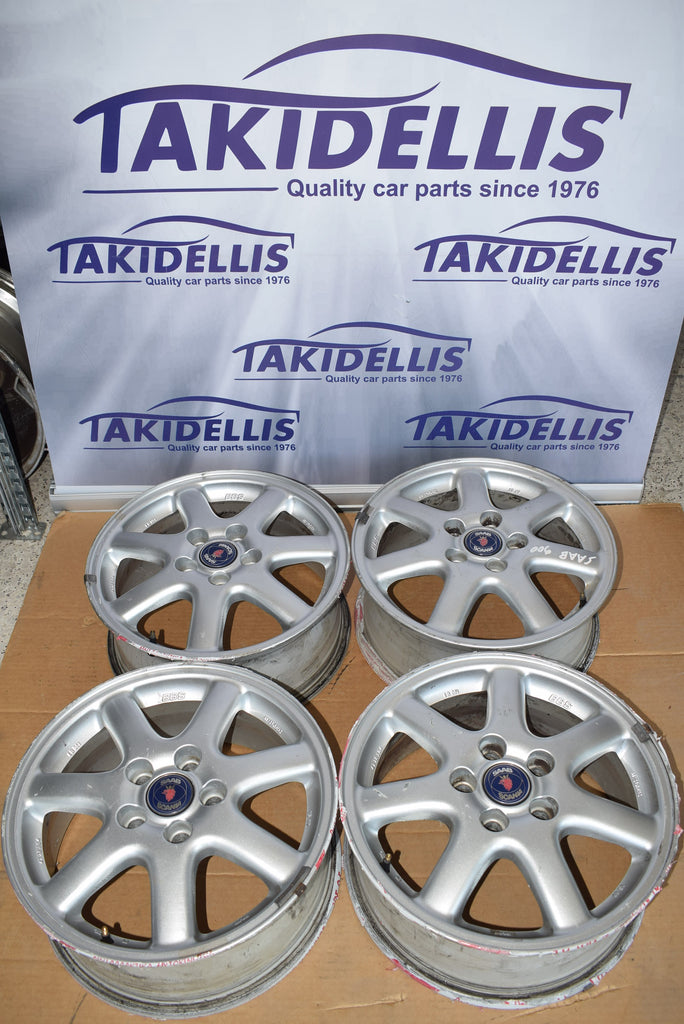 Ζάντες Αλουμινίου Σετ Saab 900 16" 1993-1998