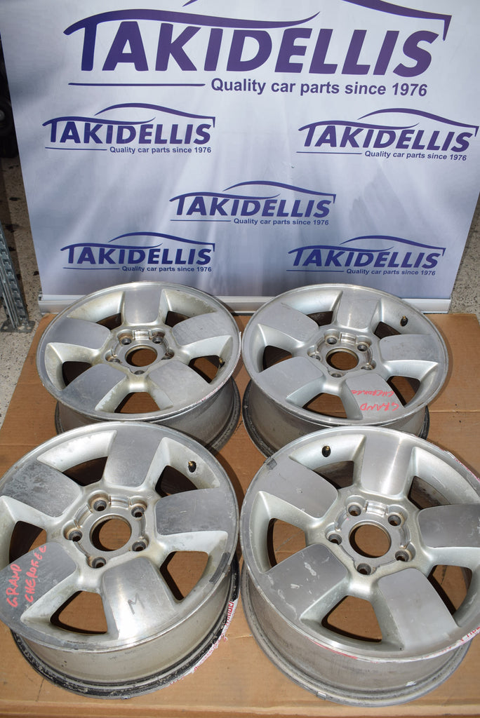 Ζάντες Αλουμινίου Σετ Jeep Grand Cherokee 17" 1999-2004