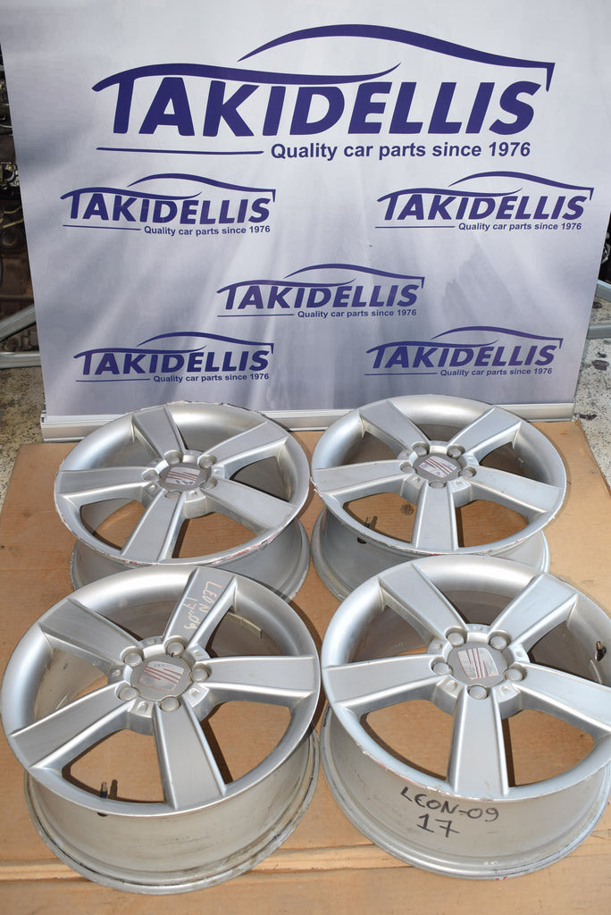 Ζάντες Αλουμινίου Σετ Seat Leon 17" 2005-2009