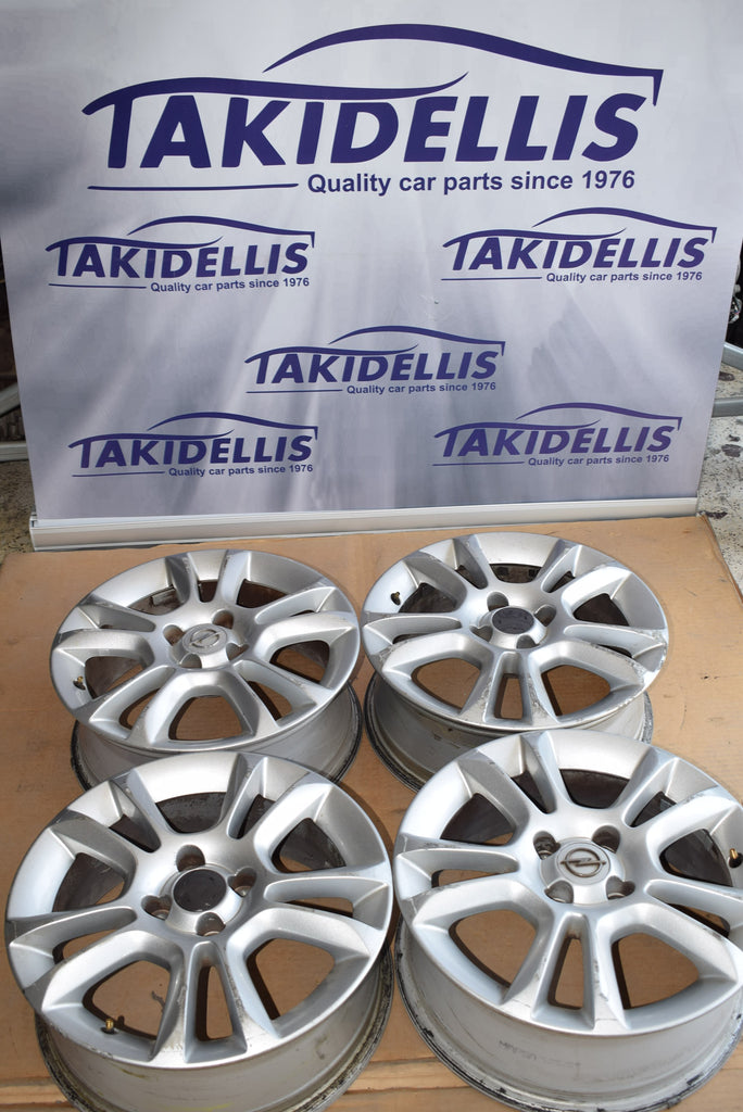 Ζάντες Αλουμινίου Σετ Opel Corsa D 16" 2006-2011